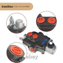 21GPM 3600PSI Hydraulic Directional Control Valve Spool Kimllier 1 Spool
