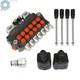 21gpm Hydraulic Backhoe Directional Control Valve 6 Spool With Joysticks