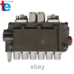21GPM Hydraulic Backhoe Directional Control Valve WithJoysticks/Conversion 6 Spool