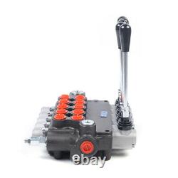 21GPM Hydraulic Directional Adjustable Control Valve 5 Spool for Tractor Loaders