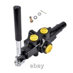 25 GPM Hydraulic Log Splitter Directional Control Valve, Adjustable Auto Retu