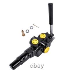 25 GPM Hydraulic Log Splitter Directional Control Valve, Adjustable Auto Retu