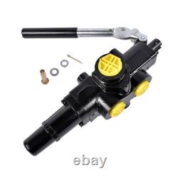 25 GPM Hydraulic Log Splitter Directional Control Valve, Adjustable Auto Retu