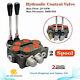 25gpm 2 Spool Hydraulic Directional Control Valve For Tractor Loader Withjoystick