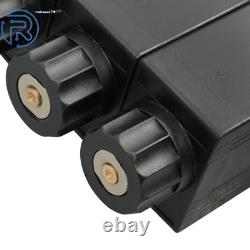3 Spool, 13 GPM, 12V DC Hydraulic Monoblock Solenoid Directional Control Valve