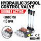 3 Spool 13gpm Hydraulic Directional Control Valve Operate 60l/min Top Sale