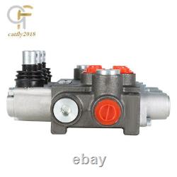 3 Spool 13GPM P40 Hydraulic Directional Control Valve Manual Operate New