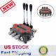 3 Spool 25gpm Hydraulic Directional Control Valve Double Acting 3000psi 90l/min
