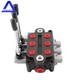 3 Spool Hydraulic Control Valve Double Acting 3000psi 25gpm 1/2 Npt In/out Port