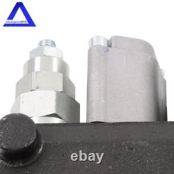 3 Spool Hydraulic Control Valve Double Acting 3000PSI 25GPM 1/2 NPT In/Out Port 3 Spool Hydraulic Control Valve Double Acting 3000PSI 25GPM 1/2 NPT In/Out Port