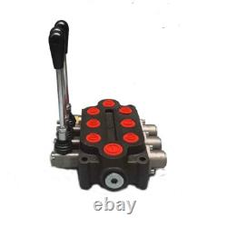 3 Spool Hydraulic Directional Control Valve 25GPM for Tractor Loader withJoystick