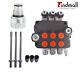3 Spool Hydraulic Monoblock Double Acting Control Valve 21gpm Sae Withconversion
