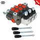 3 Spool P40 Hydraulic Directional Control Valve Manual Operate 13gpm New