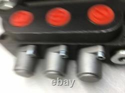 3 Spool ZT-L20-3 Hydraulic Directional Control Valve 25GPM Double Acting 3000PSI