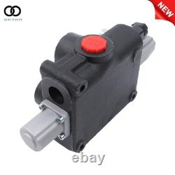 32 GPM 1 Spool Hydraulic Directional Control Valve Open Center Double Acting