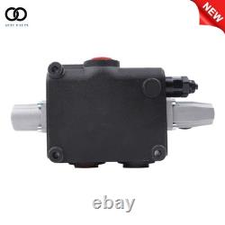 32 GPM 1 Spool Hydraulic Directional Control Valve Open Center Double Acting