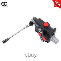 32 GPM 1 Spool Hydraulic Directional Control Valve Open Center Double Acting