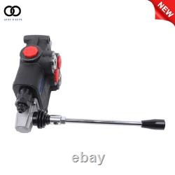 32 GPM 1 Spool Hydraulic Directional Control Valve Open Center Double Acting