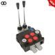 32 Gpm 2 Spool Hydraulic Directional Control Valve Open Center Double Acting