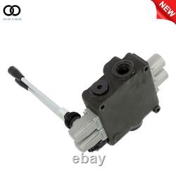 32 GPM 2 Spool Hydraulic Directional Control Valve Open Center Double Acting
