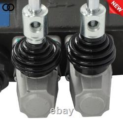 32 GPM 2 Spool Hydraulic Directional Control Valve Open Center Double Acting