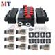 4 Spool 13gpm Hydraulic Directional Valve 12v Dc 3600psi Kit
