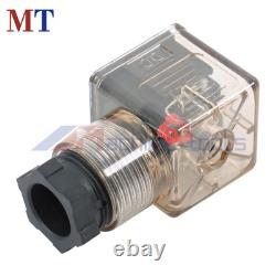 4 Spool 13GPM Hydraulic Directional Valve 12V DC 3600PSI Kit