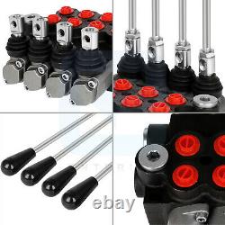 4 Spool Hydraulic Direction Valve 11GPM Double acting Cylinder Spool Loader