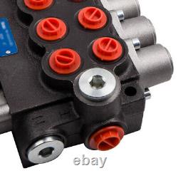 4 Spool Hydraulic Directional Control Valve Flow 11GPM 3600PSI Small Tractors