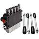 4 Spool Hydraulic Directional Control Valve Max Flow 11 Gpm For Tractors Loaders