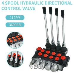 4 Spool Hydraulic Directional Control Valve Multiple Directional Control Valve
