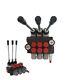 4500 Psi Manual Three Spool Multi-way Hydraulic Combination Directional Valve