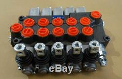 5 Spool Hydraulic Directional Control Valve five spool -60lt/min P560