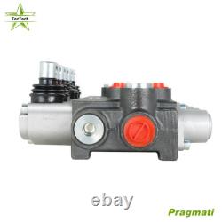 6 Spool 11GPM Hydraulic Directional Control Valve Adjustable 3600PSI NEW