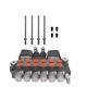 6 Spool 21 Gpm Hydraulic Backhoe Directional Control Valve Withjoysticks Sae Ports