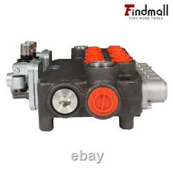 6 Spool, 21GPM Hydraulic Backhoe Directional Control Valve withJoysticks/conversion
