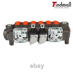 6 Spool, 21GPM Hydraulic Backhoe Directional Control Valve withJoysticks/conversion