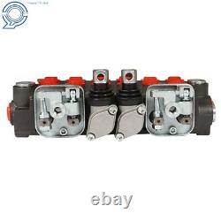 6 Spool Hydraulic Backhoe Directional Control Valve with 2 Joysticks, 11 GPM