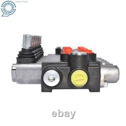 6 Spool Hydraulic Directional Control Valve 11gpm Adjustable Relief Valve