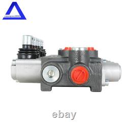 6 Spool Hydraulic Directional Control Valve 11gpm Adjustable Relief Valve