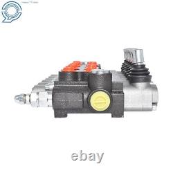 6 Spool Hydraulic Directional Control Valve 11gpm Adjustable Relief Valve