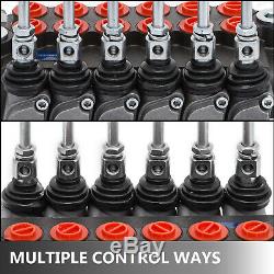 6 Spool Hydraulic Directional Control Valve 11gpm Tractors loaders 40l/min