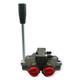 6 Way Hydraulic Rotary Diverter Valve, Sae 8, 16 Gpm 4300 Psi