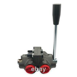 6 Way Hydraulic Rotary Diverter Valve, SAE 8, 16 GPM 4300 PSI