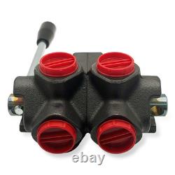 6 Way Hydraulic Rotary Diverter Valve, SAE 8, 16 GPM 4300 PSI