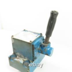 6130-02-42 4-Way Manual Lever Hydraulic Directional Control Valve
