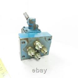6130-02-42 4-Way Manual Lever Hydraulic Directional Control Valve