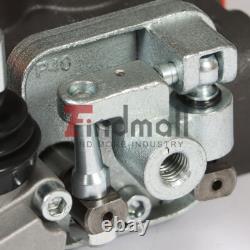 6Spool 11GPM 3645PSI Hydraulic Backhoe Directional Control Valve with4Joysticks