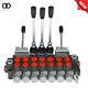 7 Spool 11gpm Hydraulic Directional Control Valve Bspp Port With 2 Joystick