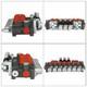 7 Spool Hydraulic Directional Control Valve 11gpm, 40l, Bspp Interface